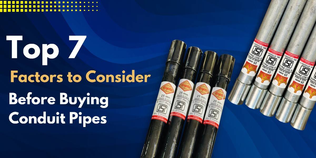 What to Consider Before Buying Conduit Pipes