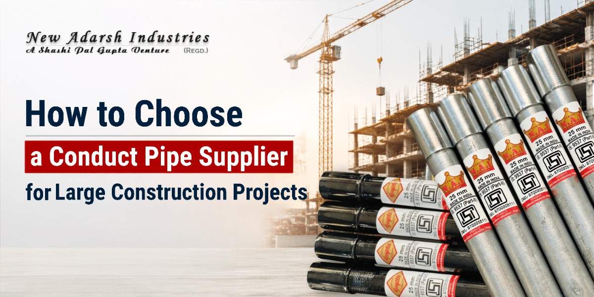 How to Choose a Conduit Pipe Supplier for Large Construction Projects